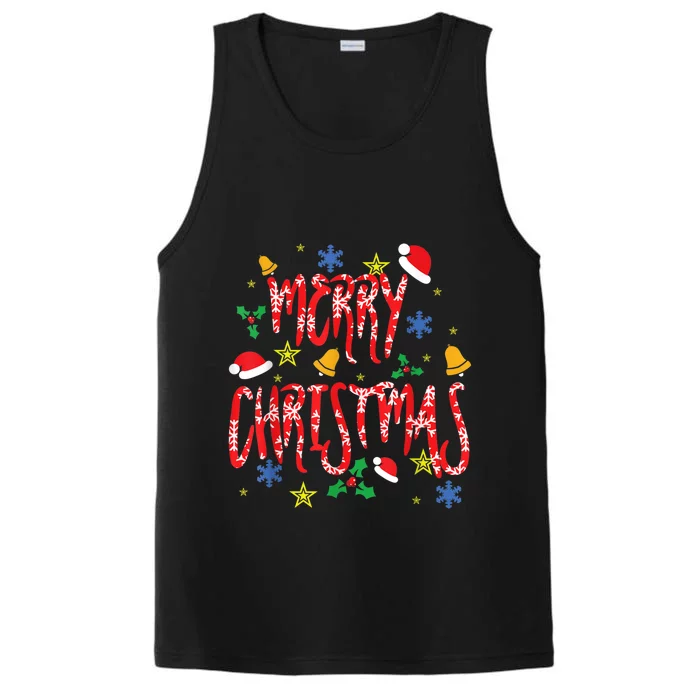 Merry Christmas Performance Tank