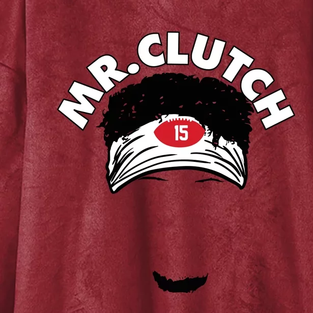 Mr Clutch Hooded Wearable Blanket