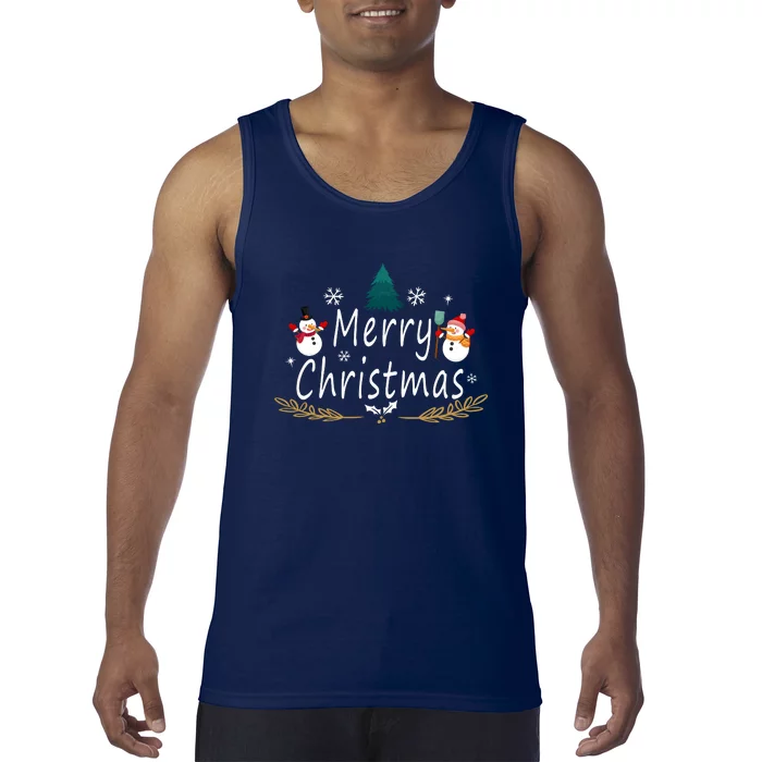 Merry Christmas Tank Top