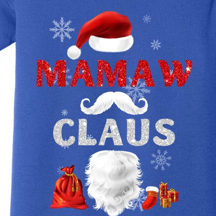 Mamaw Claus Matching Family Christmas Santa Gift Baby Bodysuit