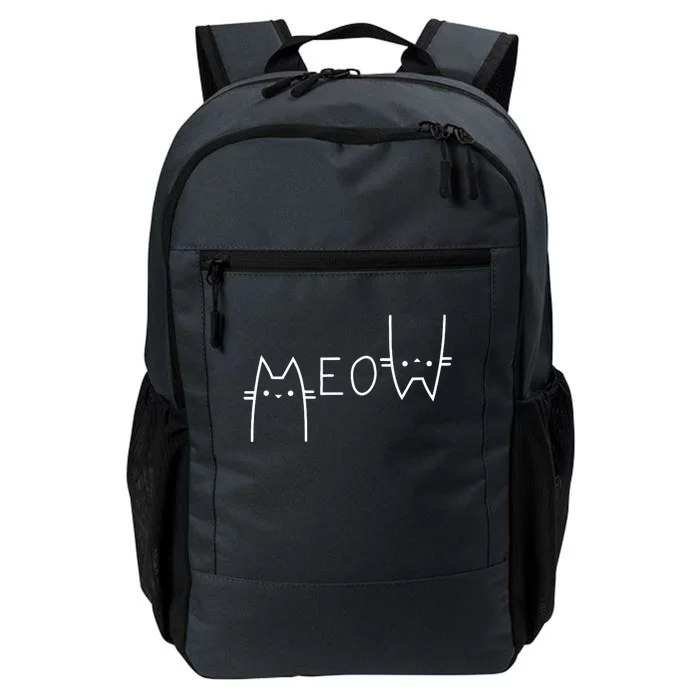 Meow Cat Meow Kitty Daily Commute Backpack