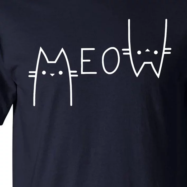 Meow Cat Meow Kitty Tall T-Shirt