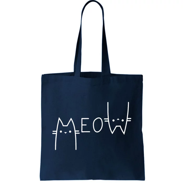 Meow Cat Meow Kitty Tote Bag