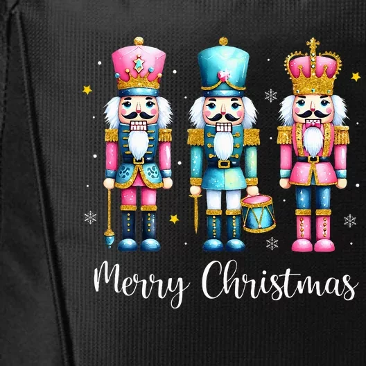 Merry Christmas Nutcracker Ballet Festive Xmas City Backpack