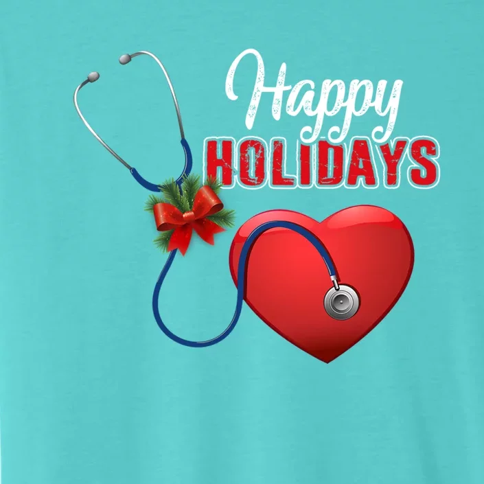 Merry Christmas Nurse Doctor Happy Holiday Xmas Celebration Gift ChromaSoft Performance T-Shirt