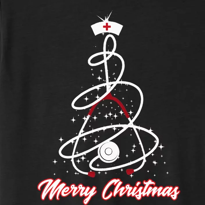 Merry Christmas Nurse Yuletide Practitioners Cute Gift ChromaSoft Performance T-Shirt