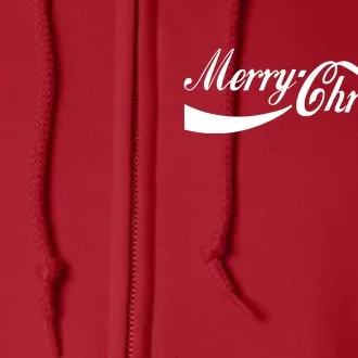 Merry Christmas North Pole Cola Full Zip Hoodie