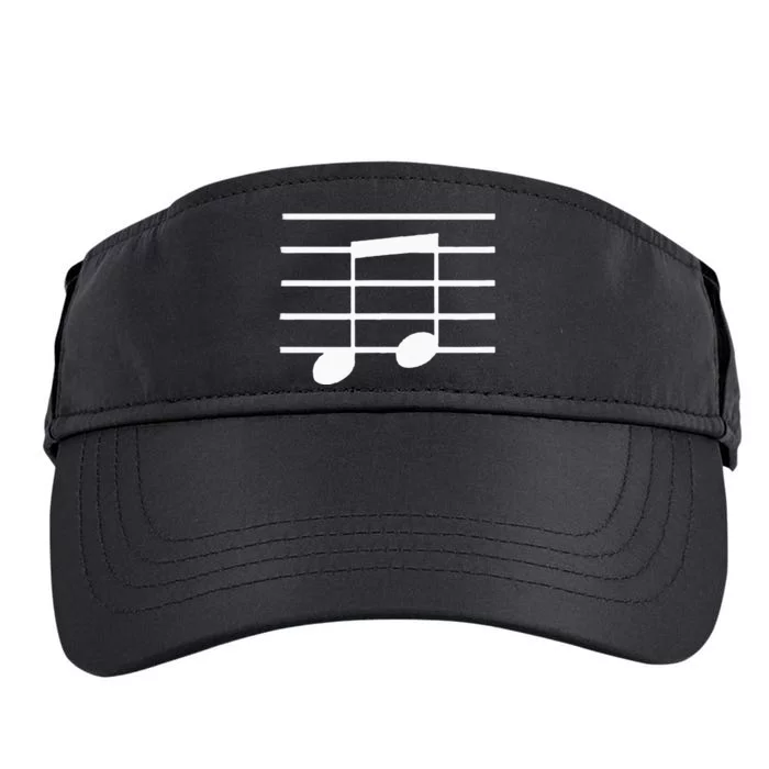 Musical Clef Note Adult Drive Performance Visor