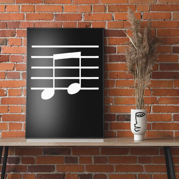 Musical Clef Note Poster