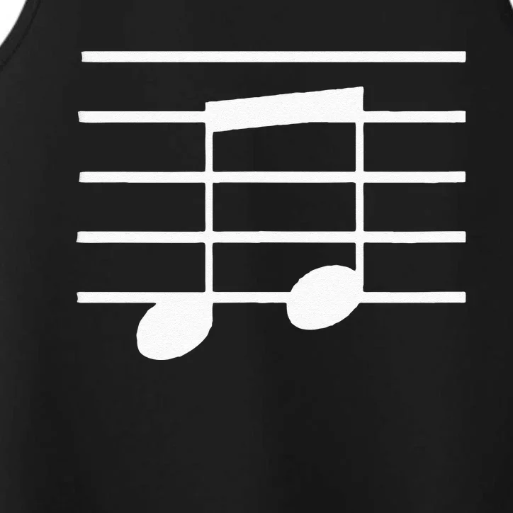 Musical Clef Note Performance Tank