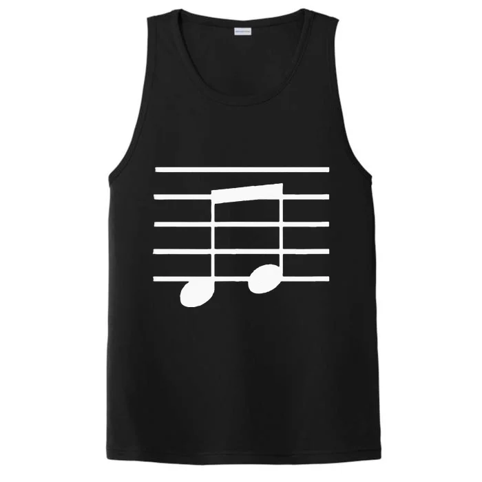 Musical Clef Note Performance Tank