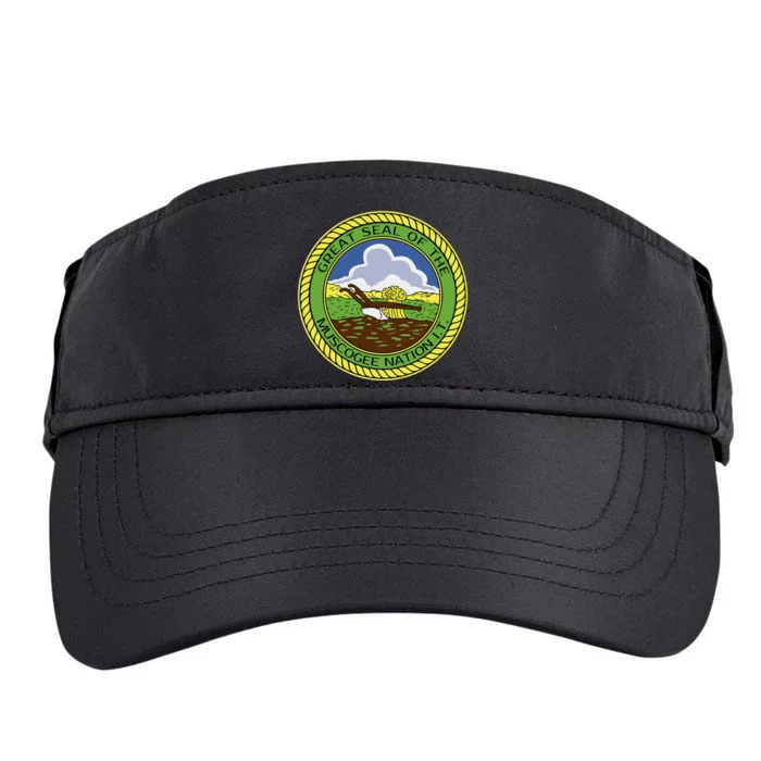 Muscogee Creek Nation Muskogee Mvskoke Adult Drive Performance Visor