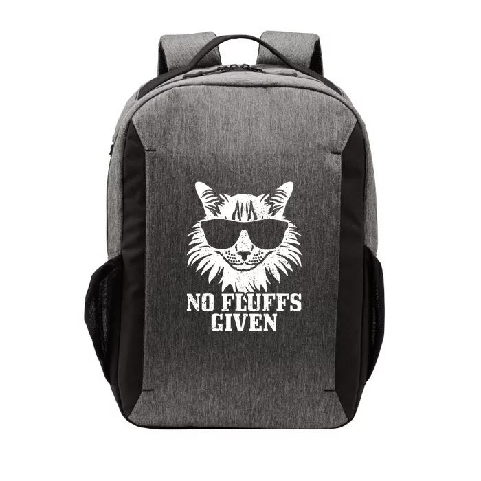 Maine Coon No Fluffs Given Cat Mom Dad Funny Cat Maine Coon Vector Backpack