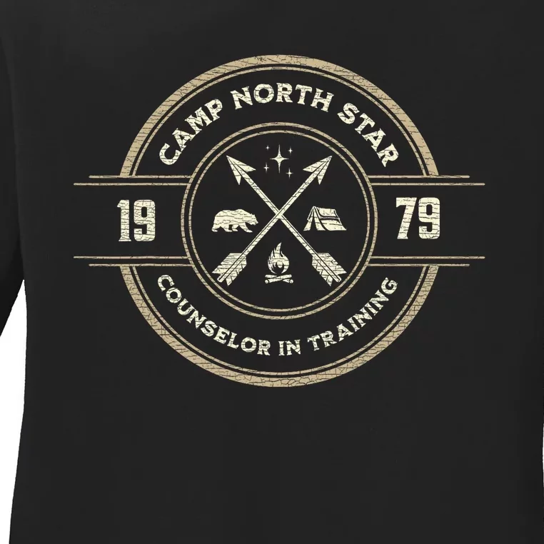 Meatballs Camp North Star Fun Retro Summer Camp Movie Fan Ladies Long Sleeve Shirt