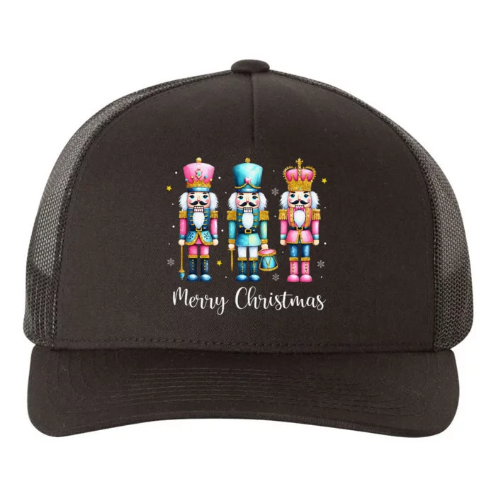 Merry Christmas Nutcracker Ballet Festive Xmas Yupoong Adult 5-Panel Trucker Hat