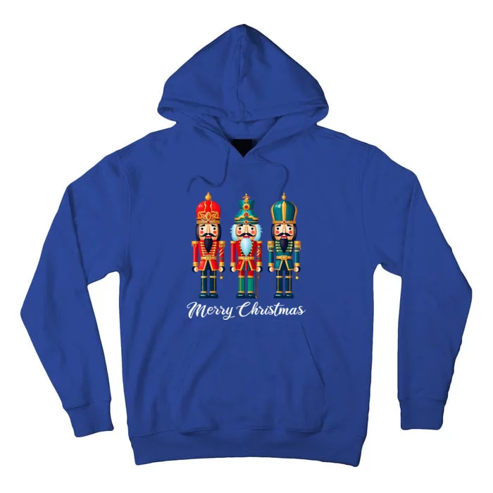 Merry Christmas Nutcracker Ballet Festive Xmas Tall Hoodie