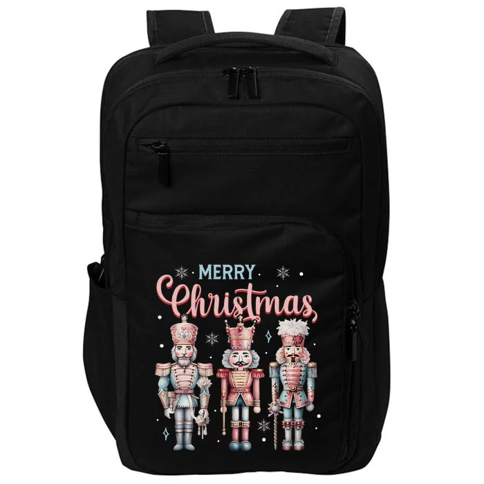 Merry Christmas Nutcracker Ballet Festive Xmas Impact Tech Backpack