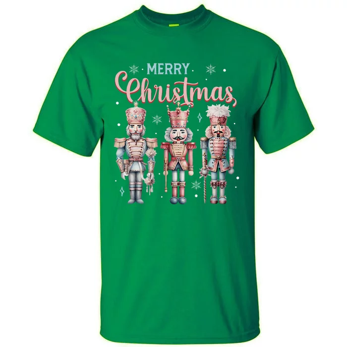 Merry Christmas Nutcracker Ballet Festive Xmas Tall T-Shirt