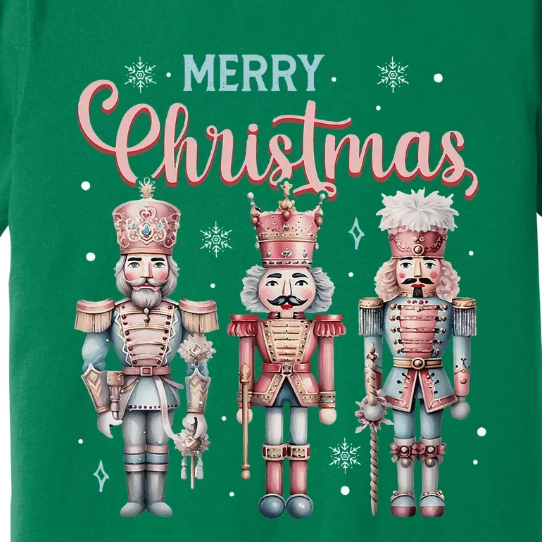 Merry Christmas Nutcracker Ballet Festive Xmas Premium T-Shirt