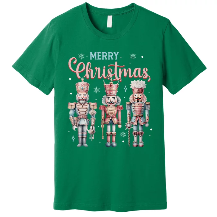 Merry Christmas Nutcracker Ballet Festive Xmas Premium T-Shirt