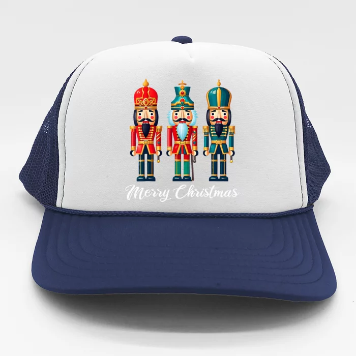 Merry Christmas Nutcracker Ballet Festive Xmas Trucker Hat