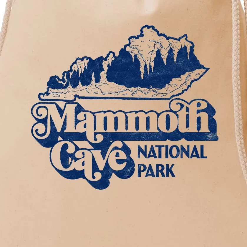 Mammoth Cave National Park Kentucky Cavern Drawstring Bag