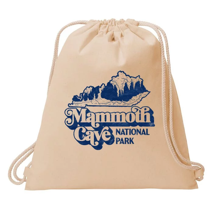 Mammoth Cave National Park Kentucky Cavern Drawstring Bag