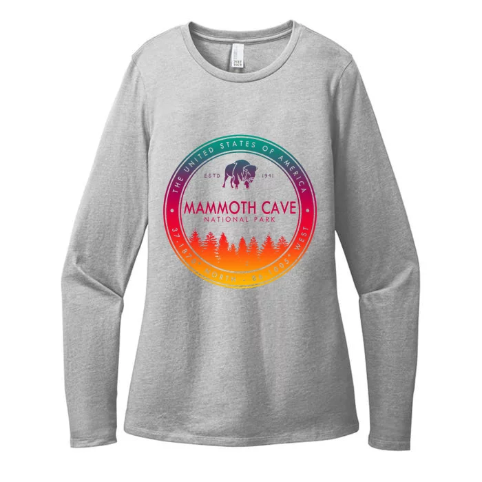 Mammoth Cave National Park Kentucky Womens CVC Long Sleeve Shirt