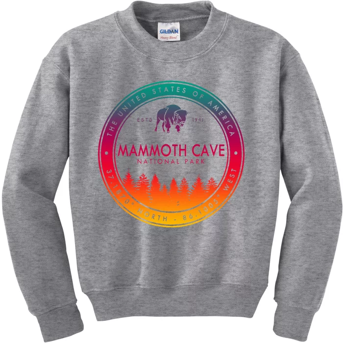 Mammoth Cave National Park Kentucky Kids Sweatshirt