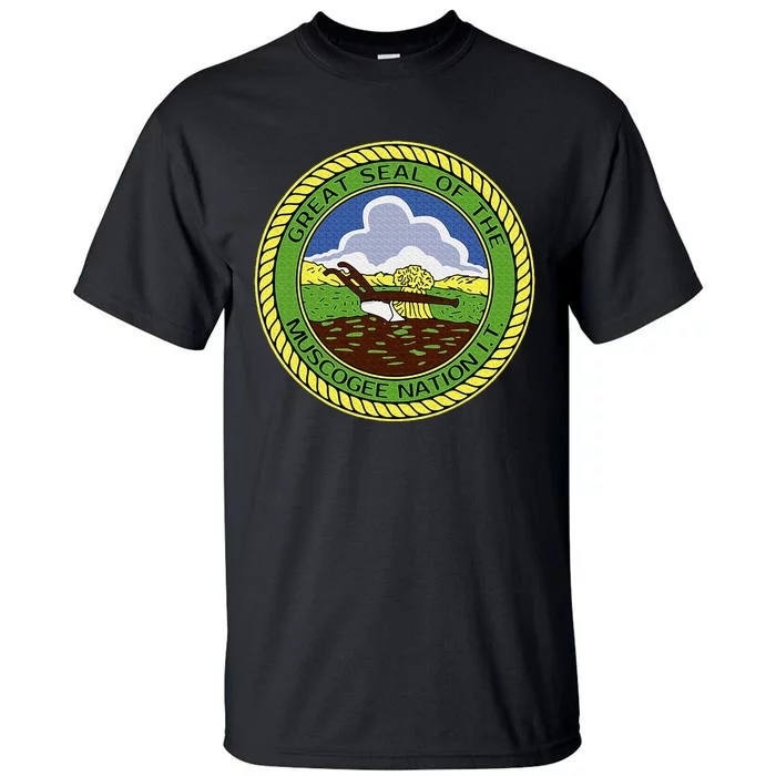 Muscogee Creek Nation Muskogee Mvskoke Tall T-Shirt