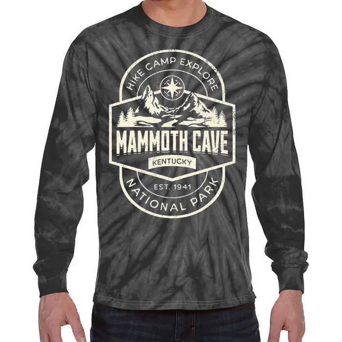 Mammoth Cave National Park Tie-Dye Long Sleeve Shirt