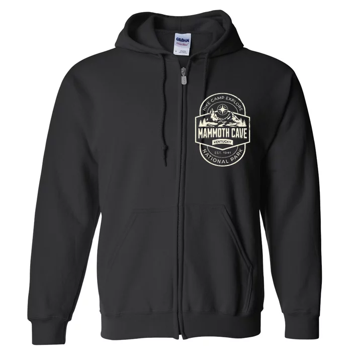 Mammoth Cave National Park Full Zip Hoodie