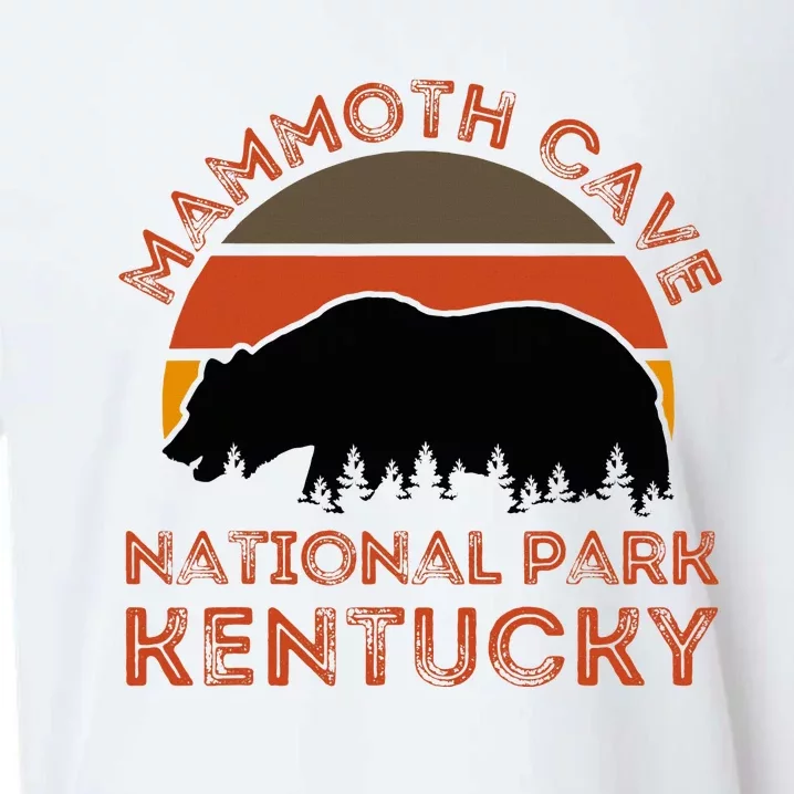 Mammoth Cave National Park Kentucky Bear Hiking Nature Retro Sueded Cloud Jersey T-Shirt