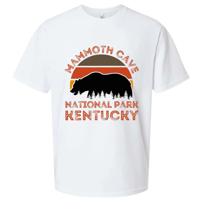 Mammoth Cave National Park Kentucky Bear Hiking Nature Retro Sueded Cloud Jersey T-Shirt