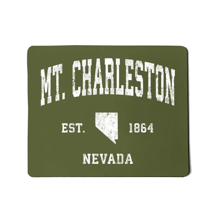 Mt. Charleston Nevada Nv Vintage Athletic Mousepad