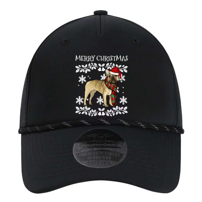 Merry Christmas Ornat French Bulldog Xmas Santa Gift Performance The Dyno Cap