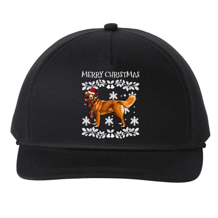 Merry Christmas Ornat Scotia Duck Tolling Retrievers Xmas Great Gift Snapback Five-Panel Rope Hat