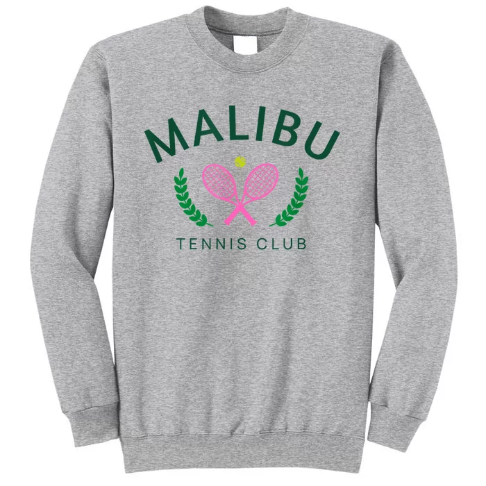 Malibu California Preppy Tennis Club Sweatshirt