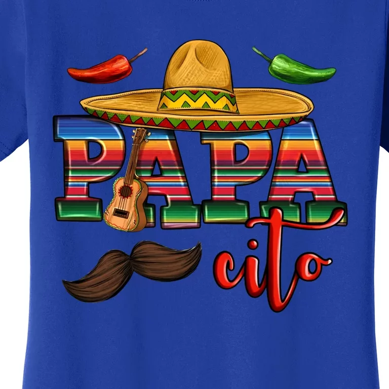 Mama Cita Papa Cito Mexican Papa Matching Cinco De Mayo Gift Women's T-Shirt