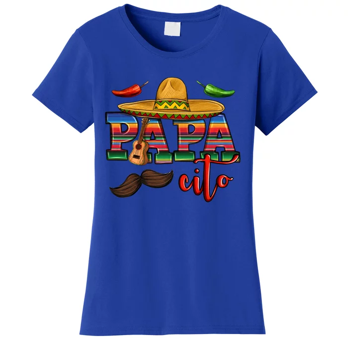 Mama Cita Papa Cito Mexican Papa Matching Cinco De Mayo Gift Women's T-Shirt