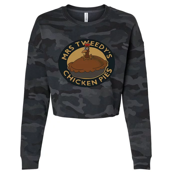 Mrs.Tweedy’S Chicken Pies Cropped Pullover Crew