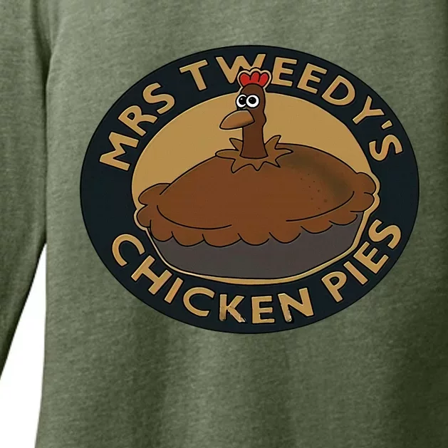 Mrs.Tweedy’S Chicken Pies Womens CVC Long Sleeve Shirt