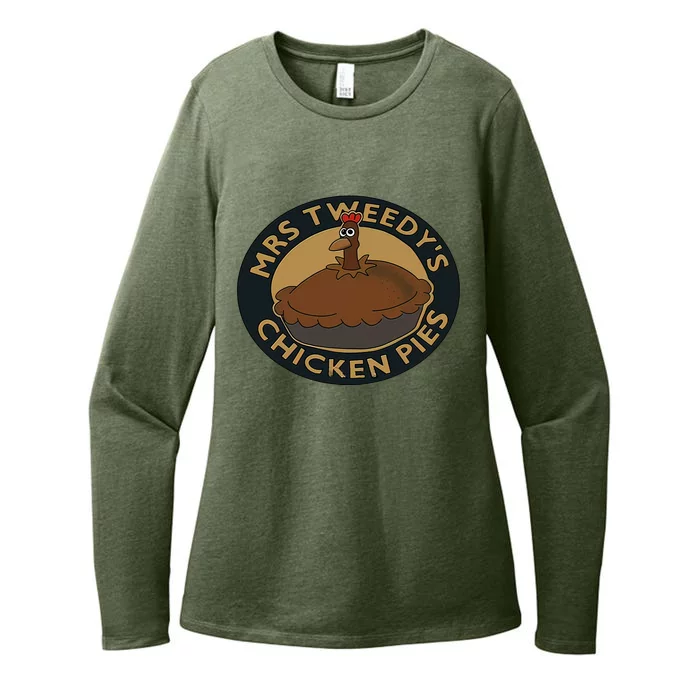 Mrs.Tweedy’S Chicken Pies Womens CVC Long Sleeve Shirt