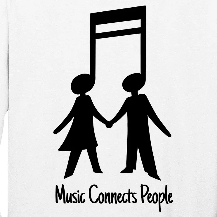 Music Connect People Cute Gift Long Sleeve Shirt