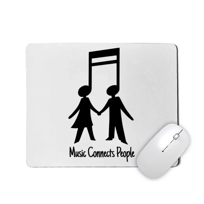 Music Connect People Cute Gift Mousepad