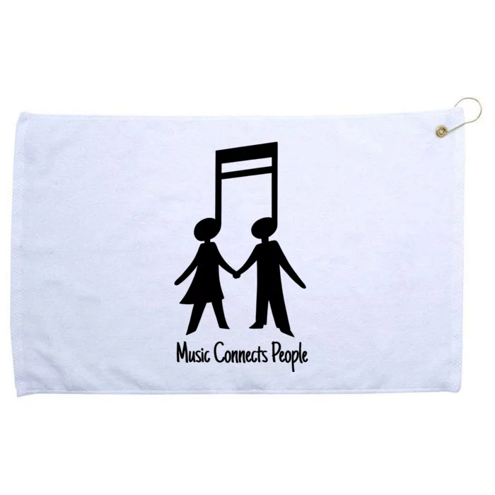 Music Connect People Cute Gift Grommeted Golf Towel