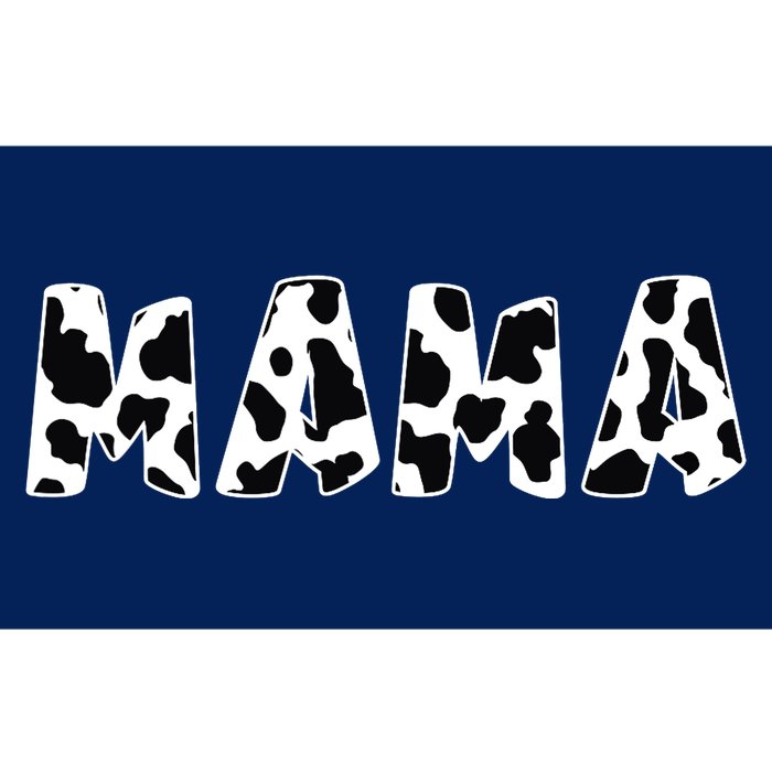 Mama Cow Print Cow Pattern Mother's Day Bumper Sticker