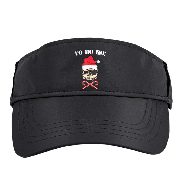 Merry Christmas Pirates Life - Funny Christmas Yo Ho Ho Adult Drive Performance Visor