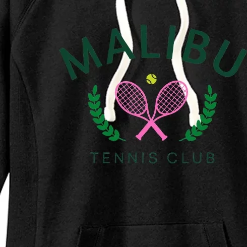 Malibu California Preppy Tennis Club Women's Fleece Hoodie