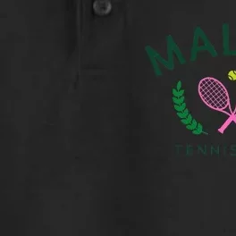 Malibu California Preppy Tennis Club Dry Zone Grid Performance Polo